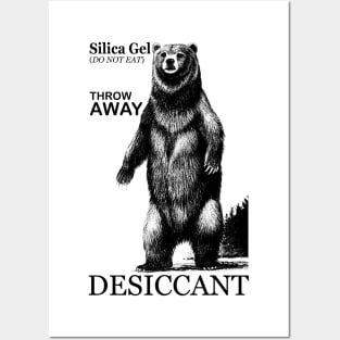 Silica Gel Bear Posters and Art